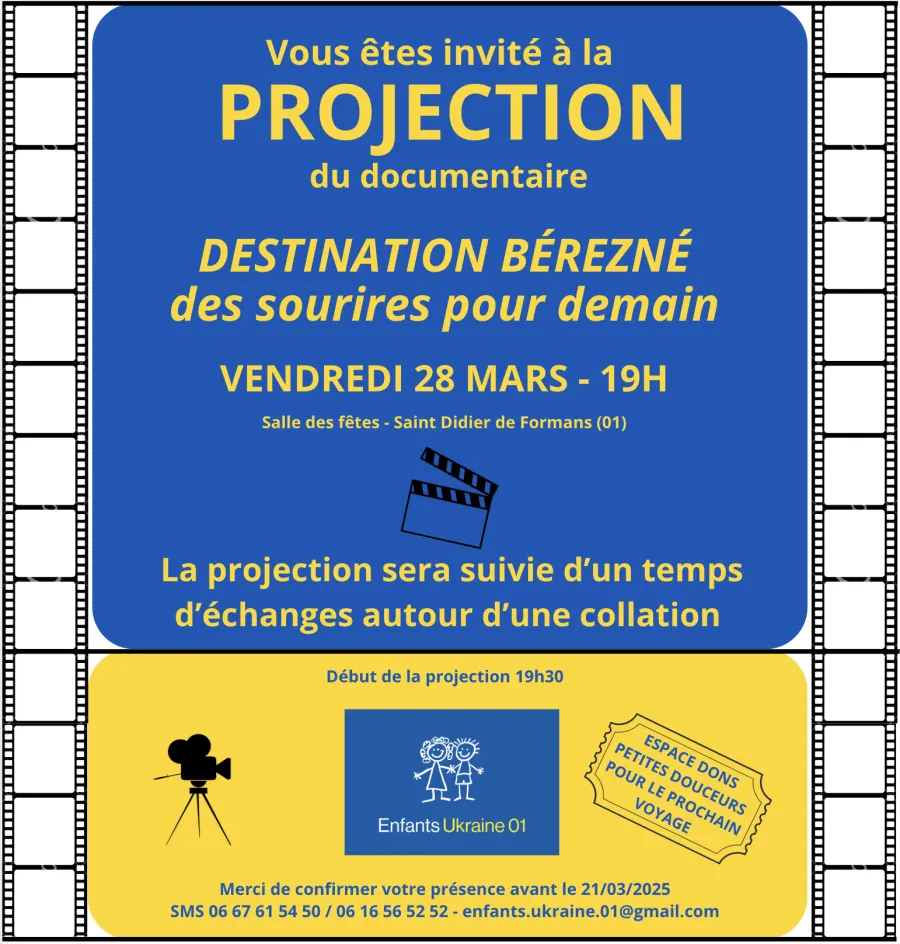 Affiche de la projection Destination Bérezné