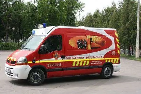 L'ambulance offerte en 2022, réaménagée par les pompiers